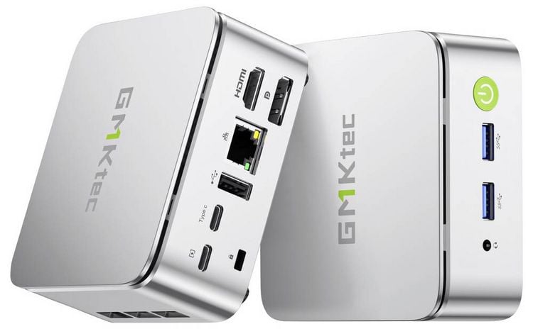 Produktbild: GMKtec Mini PC NucBox G10 AMD Ryzen 5 3500U 3.7 GHz 16 GB RAM 256 GB SSD AMD Radeon&trade; Vega 8 Win 11 Pro G10