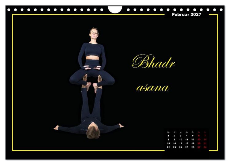 Produktbild: Yoga - Asana (Wandkalender 2027 DIN A4 quer), CALVENDO Monatskalender