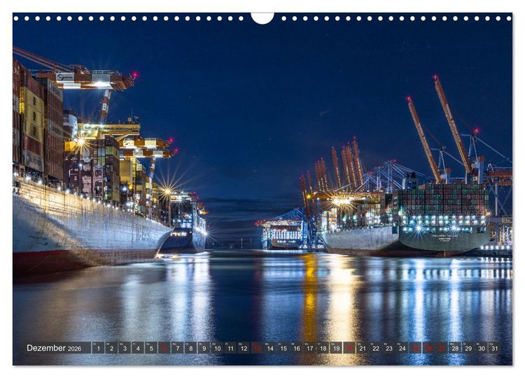 Produktbild: Hamburg - Die Weltstadt an der Waterkant (Wandkalender 2026 DIN A3 quer), CALVENDO Monatskalender