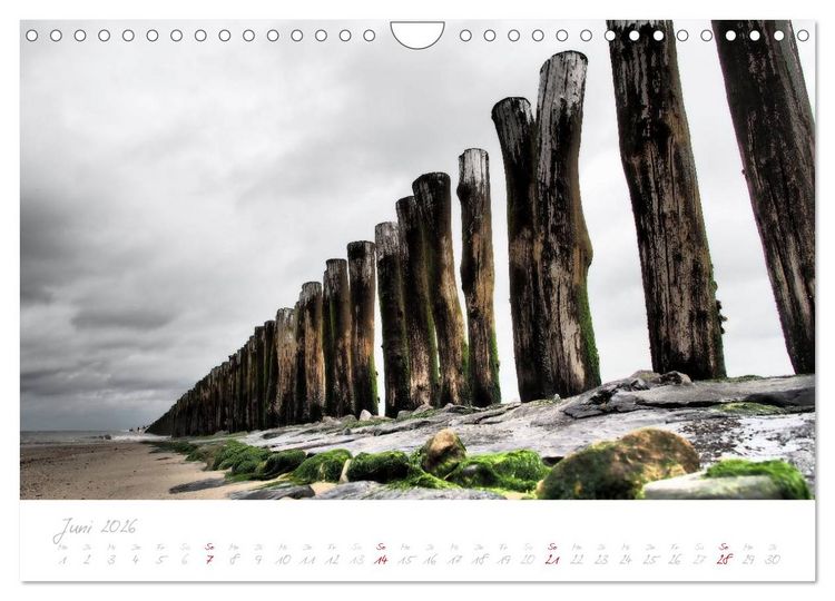 Produktbild: Zeeland (Wandkalender 2026 DIN A4 quer), CALVENDO Monatskalender