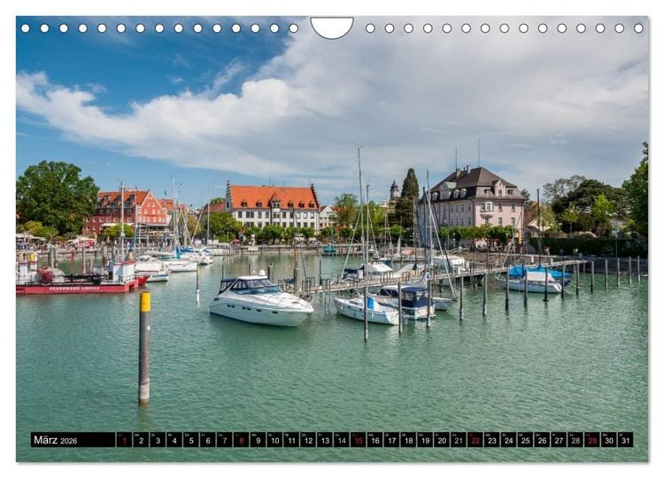 Produktbild: Kulturlandschaft Bodensee - Teil II (Wandkalender 2026 DIN A4 quer), CALVENDO Monatskalender