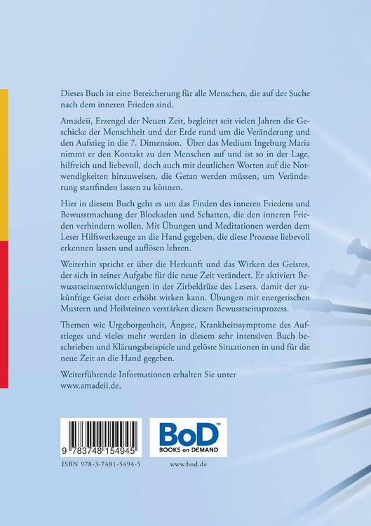 Produktbild: Amadeii - Bewusstseinsprozesse zum inneren Frieden