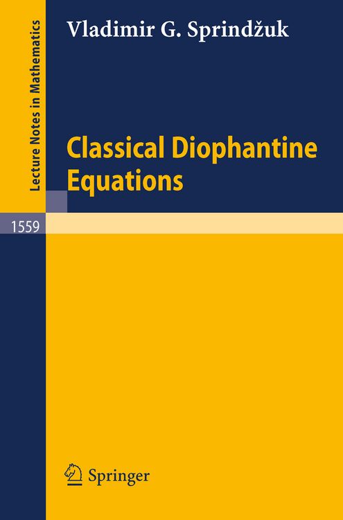 Produktbild: Classical Diophantine Equations