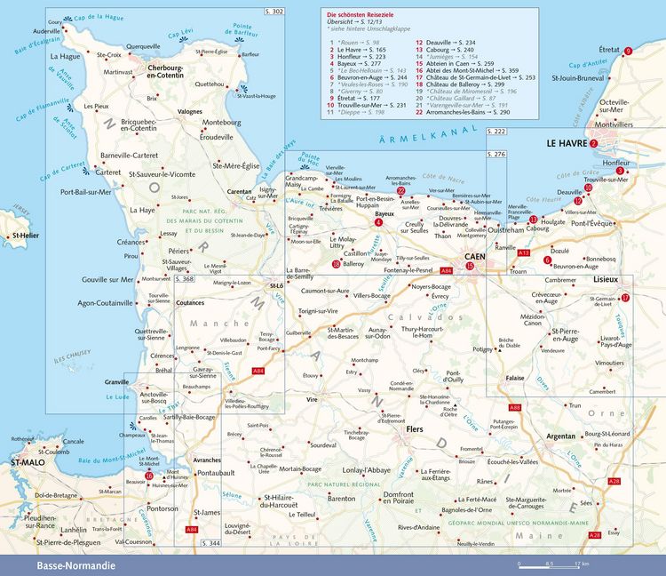 Produktbild: Reisef&uuml;hrer Normandie