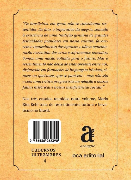 Produktbild: O ressentimento no Brasil