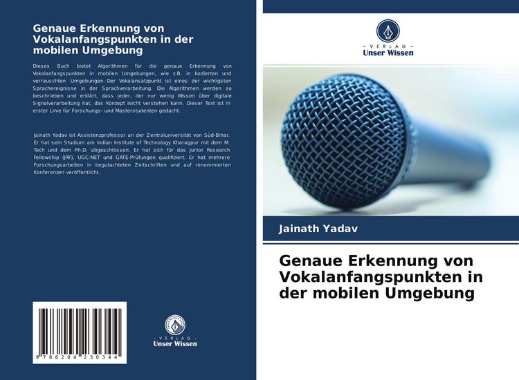 Produktbild: Genaue Erkennung von Vokalanfangspunkten in der mobilen Umgebung