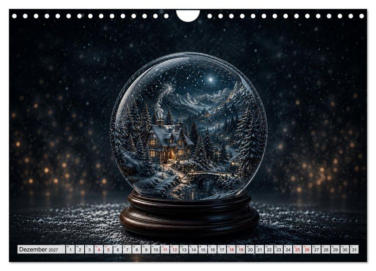 Produktbild: Fantastische Illusionen - Mystischer Kunstkalender (Wandkalender 2027 DIN A4 quer), CALVENDO Monatskalender