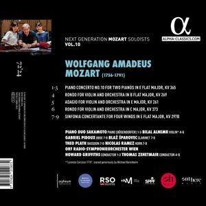 Produktbild: Mozart: Konzert f&uuml;r zwei Klaviere KV 365,Sinfonia