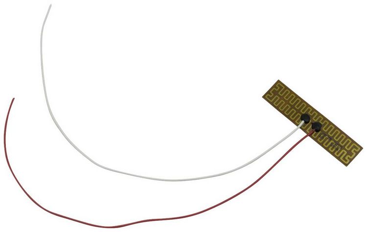 Produktbild: Thermo TECH Polyimid Heizfolie selbstklebend 12V 10W Schutzart IPX4 (L x B) 76mm x 18mm