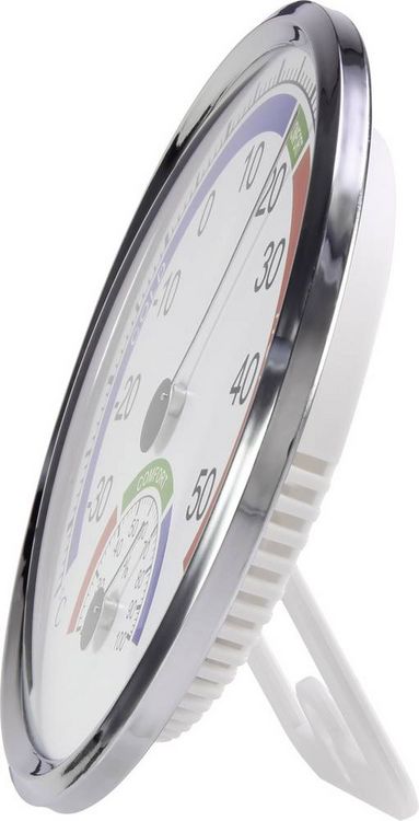 Produktbild: Thermo-/Hygrometer Silber TH101E