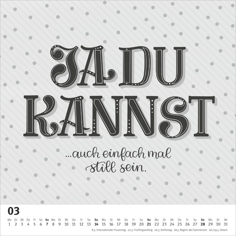 Produktbild: Funny Quotes im Quadrat 2027