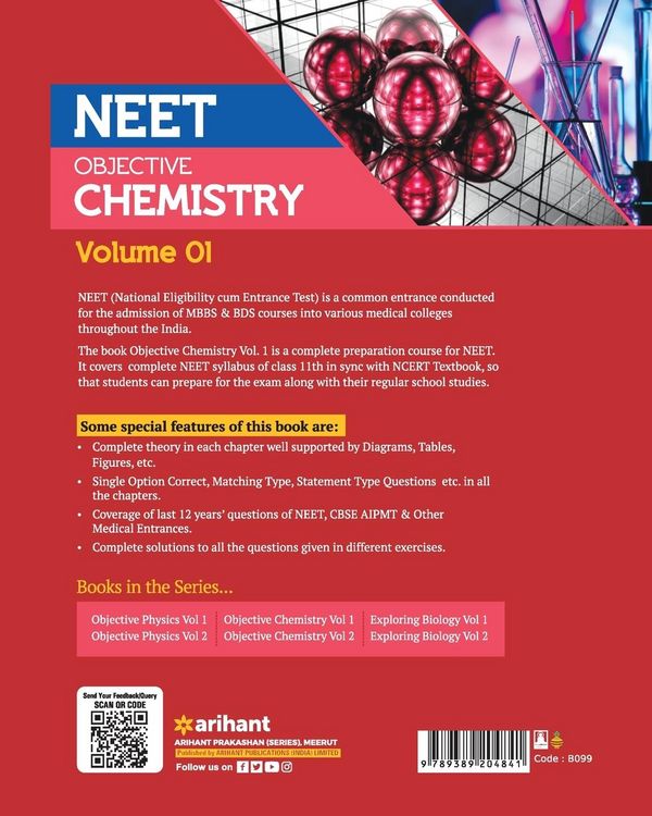 Produktbild: NEET Objective Chemistry Volume 1