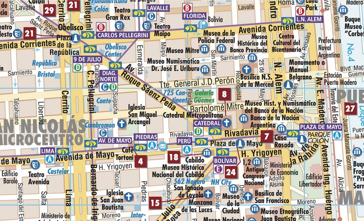 Produktbild: Buenos Aires, Borch Map