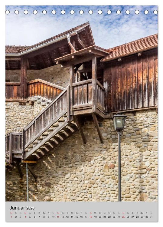 Produktbild: ALLG&Auml;U Idylle und Historie (Tischkalender 2026 DIN A5 hoch), CALVENDO Monatskalender