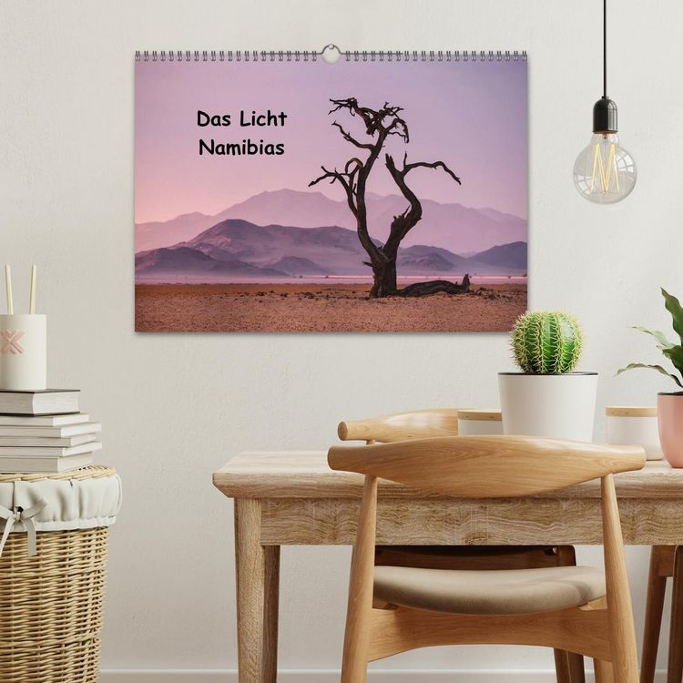 Produktbild: Das Licht Namibias (Wandkalender 2026 DIN A3 quer), CALVENDO Monatskalender