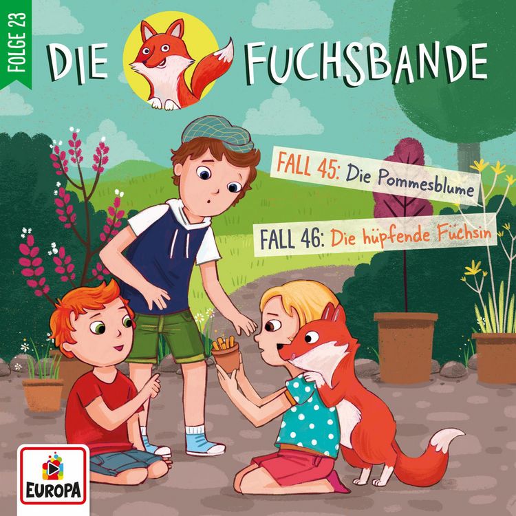 Produktbild: Folge 23: Fall 45: Die Pommesblume / Fall 46: Die h&uuml;pfende F&uuml;chsin