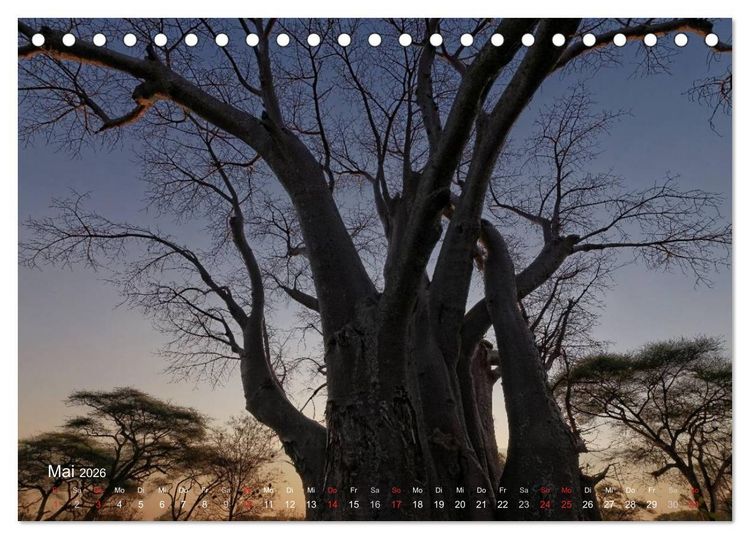 Produktbild: Zimbabwe (Tischkalender 2026 DIN A5 quer), CALVENDO Monatskalender