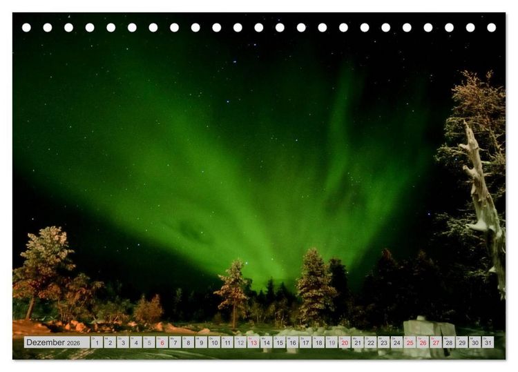 Produktbild: Zauberhaftes Finnland (Tischkalender 2026 DIN A5 quer), CALVENDO Monatskalender