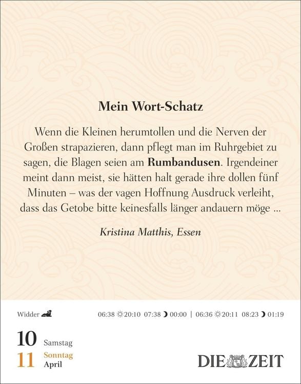 Produktbild: Was mein Leben reicher macht Tagesabrei&szlig;kalender 2027 - Gl&uuml;cksmomente f&uuml;r jeden Tag
