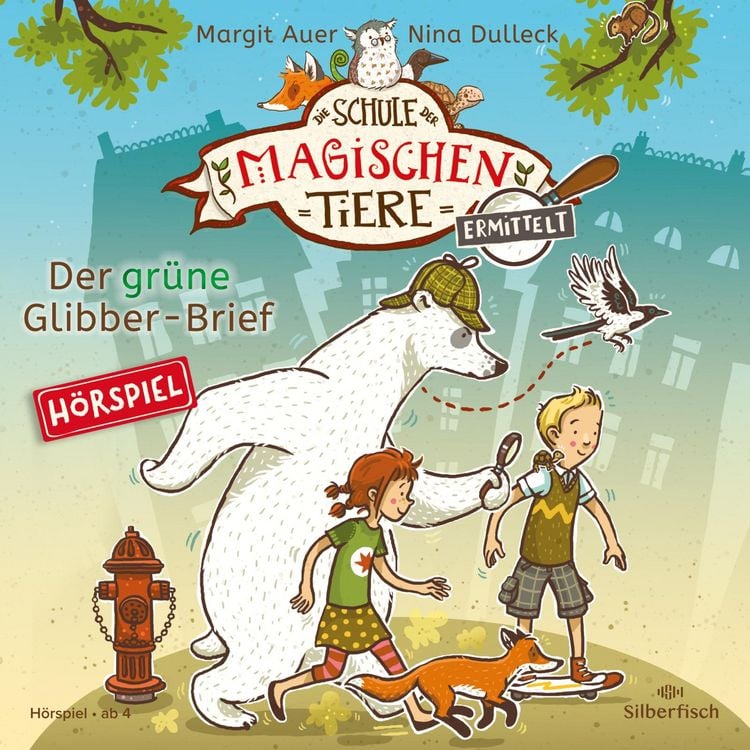 Produktbild: Die Schule der magischen Tiere ermittelt - H&ouml;rspiele 1: Der gr&uuml;ne Glibber-Brief
