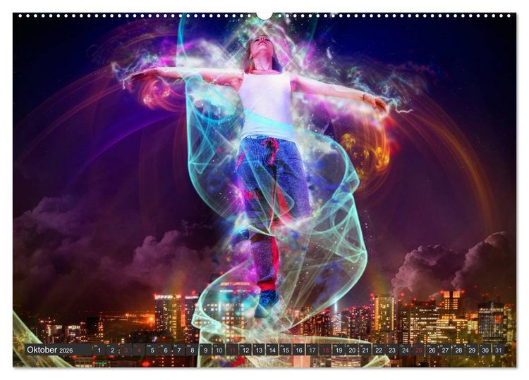 Produktbild: Break Dance (hochwertiger Premium Wandkalender 2026 DIN A2 quer), Kunstdruck in Hochglanz