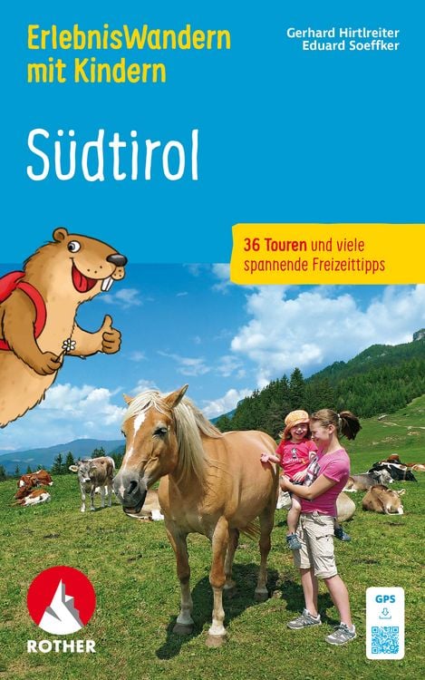 Produktbild: ErlebnisWandern mit Kindern Südtirol, Rother Wanderbuch