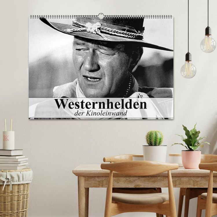 Produktbild: Westernhelden der Kinoleinwand (Wandkalender 2026 DIN A2 quer), CALVENDO Monatskalender