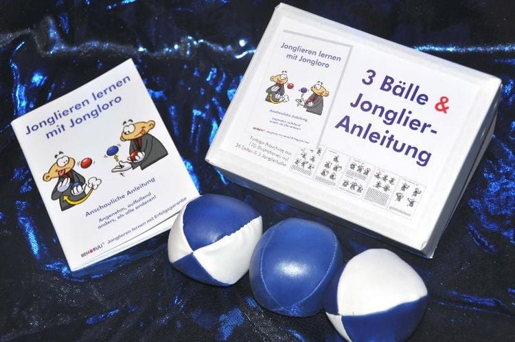 Produktbild: 3 B&auml;lle & Jonglier-Anleitung
