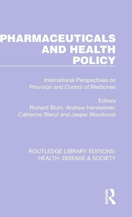 Produktbild: Pharmaceuticals and Health Policy
