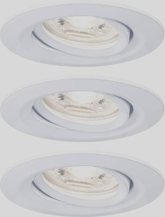 Produktbild: Paulmann 92971 EBL Nova mini Plus Coin LED-Einbauleuchte 3er Set 4.20W Wei&szlig;