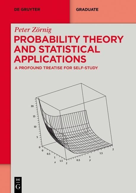 Produktbild: Probability Theory and Statistical Applications