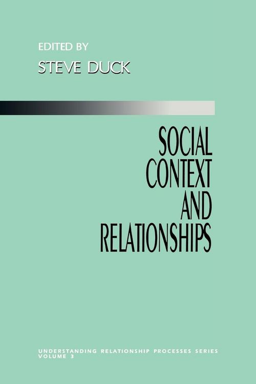 Produktbild: Social Context and Relationships