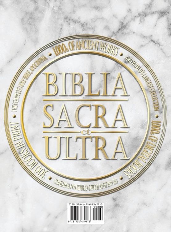 Produktbild: Biblia Sacra et Ultra