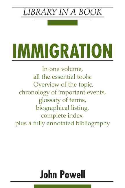 Produktbild: Powell, J:  Immigration