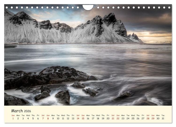 Produktbild: Amazing Nature of Iceland (Wall Calendar 2026 DIN A4 landscape), CALVENDO 12 Month Wall Calendar