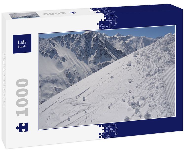 Produktbild: Lais Puzzle Schneelandschaft in Gebirge 1000 Teile