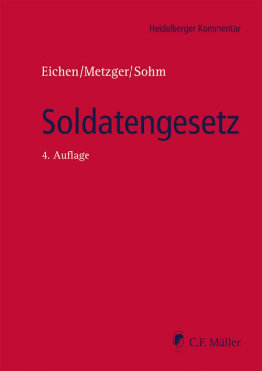 Produktbild: Soldatengesetz