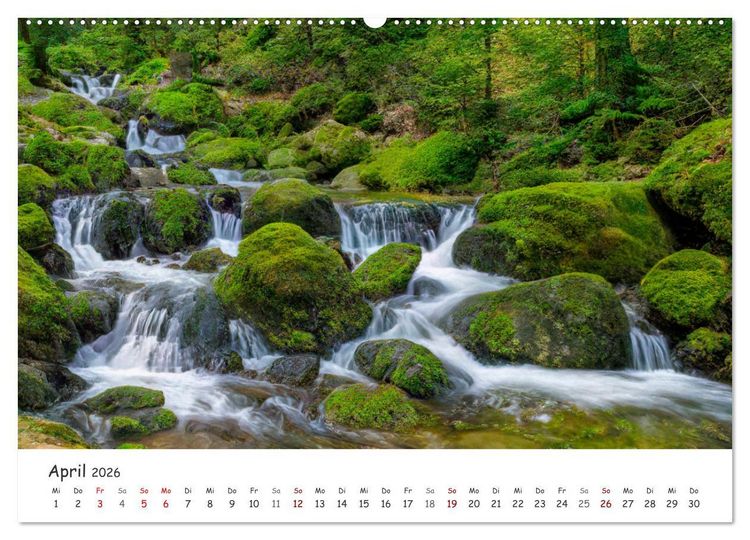 Produktbild: Deutschland entdecken (hochwertiger Premium Wandkalender 2026 DIN A2 quer), Kunstdruck in Hochglanz