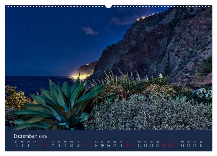 Produktbild: Naturwunder Madeira (hochwertiger Premium Wandkalender 2026 DIN A2 quer), Kunstdruck in Hochglanz