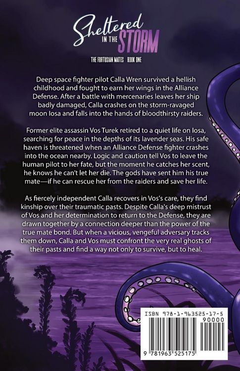 Produktbild: Sheltered in the Storm (The Fortusian Mates, Book 1)