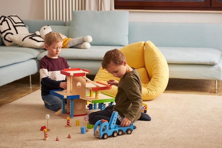 Produktbild: Kranwagen mit Anh&auml;nger