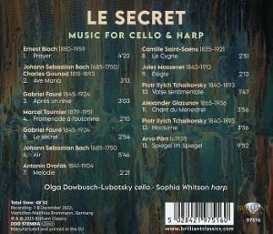 Produktbild: Le Secret:Music for Cello & Harp