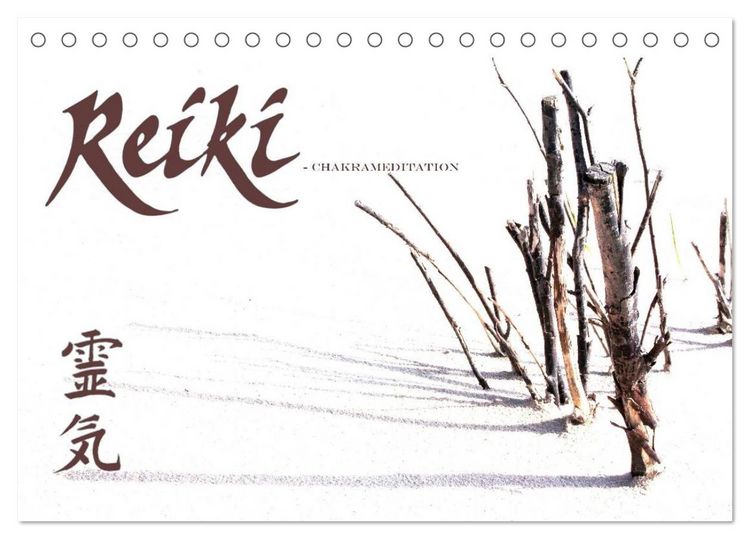 Produktbild: REIKI - Chakrameditation (Tischkalender 2026 DIN A5 quer), CALVENDO Monatskalender