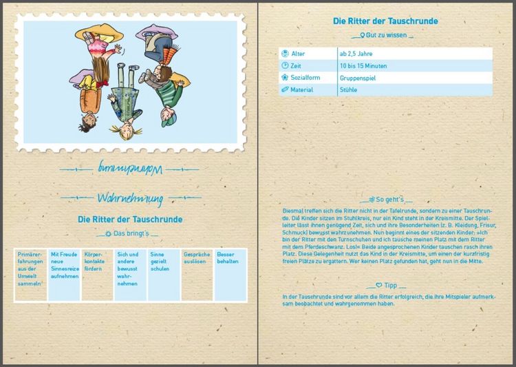 Produktbild: Die U3-Spielekartei - Gefühle, Rituale, Wahrnehmung (Spiel)