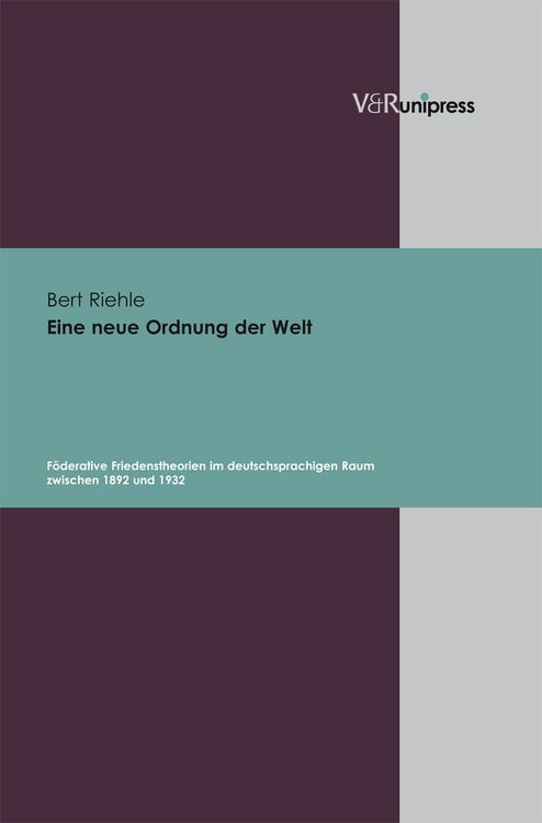 Produktbild: Eine neue Ordnung der Welt