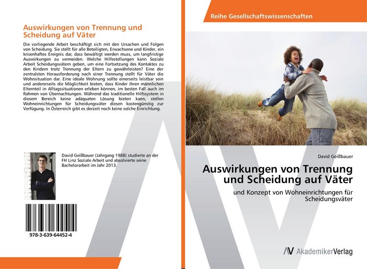 Produktbild: Auswirkungen von Trennung und Scheidung auf V&auml;ter