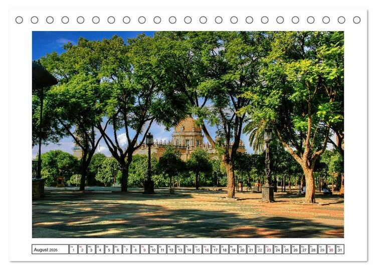 Produktbild: Andaluc&iacute;a - Buenos D&iacute;as (Tischkalender 2026 DIN A5 quer), CALVENDO Monatskalender