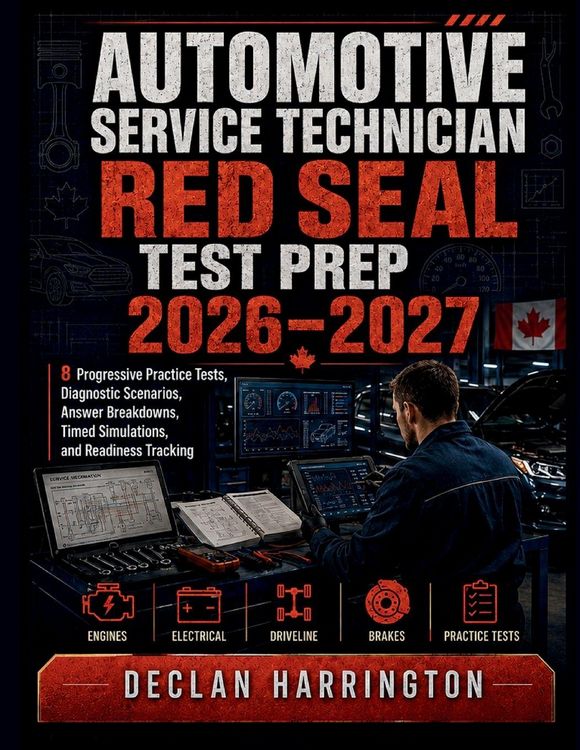 Produktbild: Automotive Service Technician Red Seal Test Prep