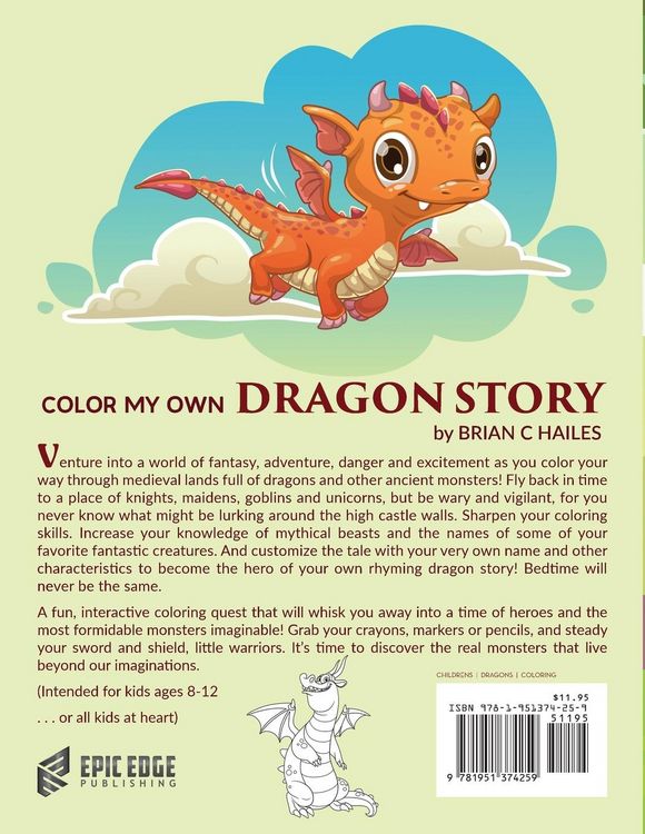 Produktbild: Color My Own Dragon Story