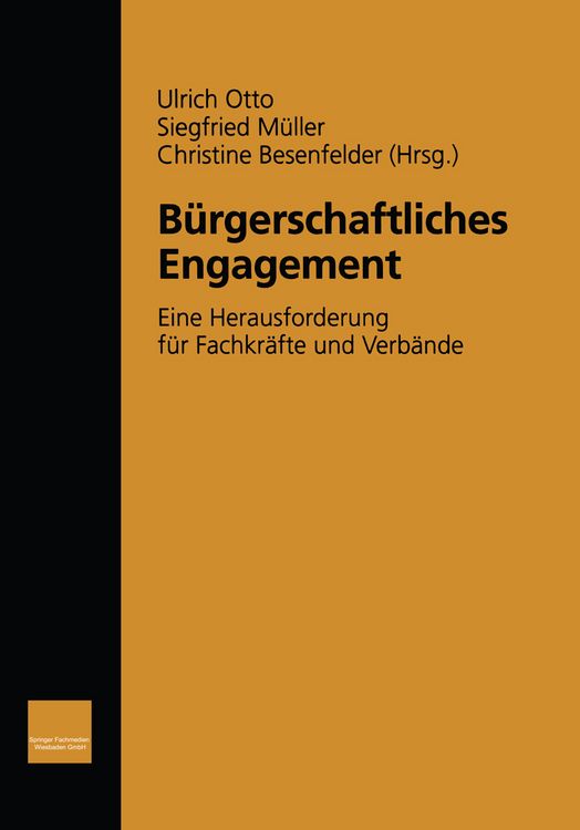 Produktbild: B&uuml;rgerschaftliches Engagement